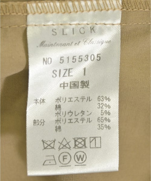 SLICK（スリック）テーラードジャケット ベージュ サイズ:1(S位) レディース/2200715907078