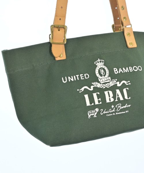 LE BAC by united bamboo（ルバックバイユナイテッドバンブー）トートバッグ 緑 サイズ:- レディース/2200704353046