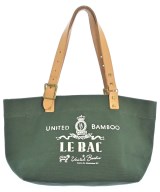 LE BAC by united bamboo（ルバックバイユナイテッドバンブー）トートバッグ 緑 サイズ:- レディース/2200704353046