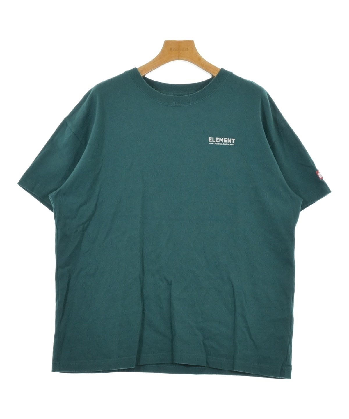 element（エレメント）Tシャツ・カットソー 緑 サイズ:M メンズ 