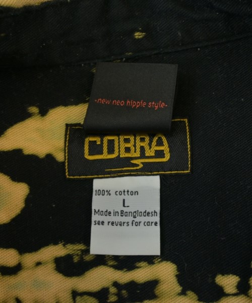 COBRA（コブラ）カジュアルシャツ 黒 サイズ:L メンズ/2200693344018