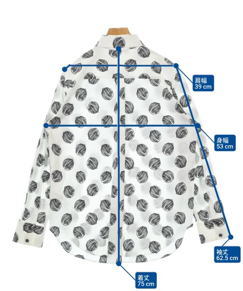 PIAZZA SEMPIONE（ピアッツァセンピオーネ）カジュアルシャツ 白 サイズ:42(M位) レディース/2200608323084