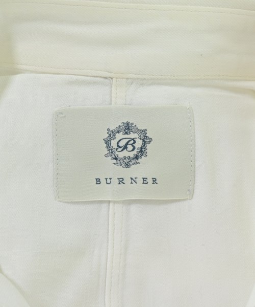 BURNER（バーナー）カジュアルシャツ 白 サイズ:S メンズ/2200697918239