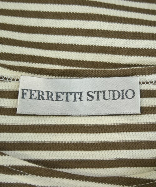 FERRETTI STUDIO（フェレッティ　ストゥディオ）Tシャツ・カットソー 茶 サイズ:44(L位) レディース/2200711478084