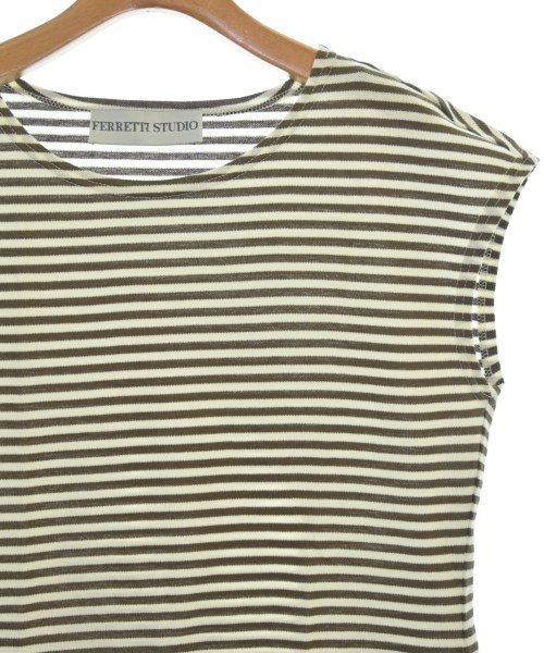 FERRETTI STUDIO（フェレッティ　ストゥディオ）Tシャツ・カットソー 茶 サイズ:44(L位) レディース/2200711478084
