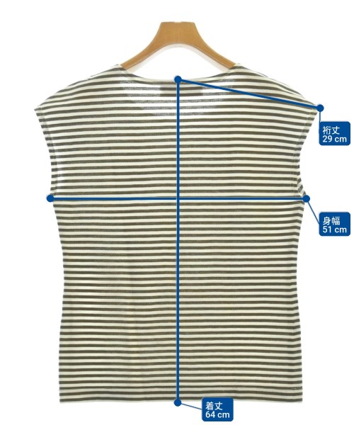 FERRETTI STUDIO（フェレッティ　ストゥディオ）Tシャツ・カットソー 茶 サイズ:44(L位) レディース/2200711478084