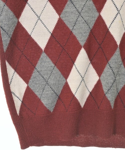 COMME CA COMMUNE（コムサコミューン）ベスト 赤 サイズ:M メンズ/2200664127046