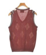 COMME CA COMMUNE（コムサコミューン）ベスト 赤 サイズ:M メンズ/2200664127046