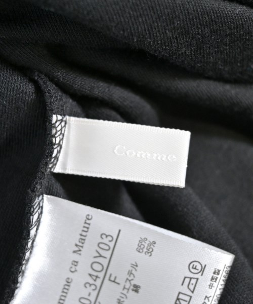 COMME CA COMMUNE（コムサコミューン）ワンピース 黒 サイズ:F レディース/2200683476125