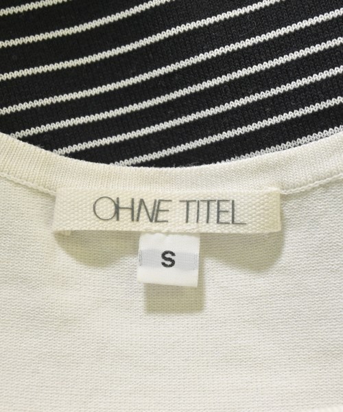 OHNE TITEL（オーネティテル）ニット・セーター 白 サイズ:S レディース/2200609422311