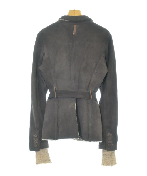 ISAAC SELLAM（アイザックセラム）カジュアルジャケット 茶 サイズ:36(XS位) レディース/2200647350041