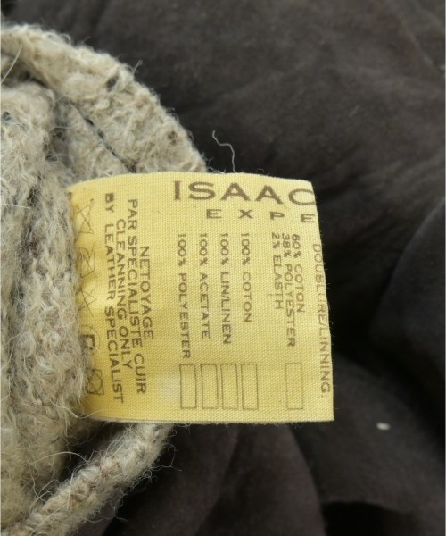ISAAC SELLAM（アイザックセラム）カジュアルジャケット 茶 サイズ:36(XS位) レディース/2200647350041
