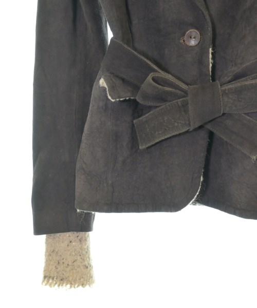 ISAAC SELLAM（アイザックセラム）カジュアルジャケット 茶 サイズ:36(XS位) レディース/2200647350041