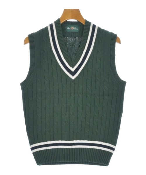 ALAN PAINE(アランペイン)ベスト 緑 サイズ:46(M位)/2200651626132