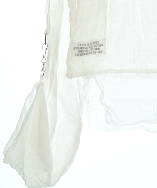 666（トリプルシックス）カジュアルシャツ 白 サイズ:M メンズ/2200646333458