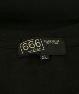 666（トリプルシックス）Tシャツ・カットソー 黒 サイズ:XL メンズ/2200715704011
