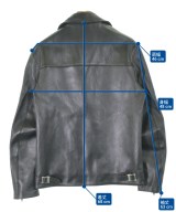 666（トリプルシックス）ライダース 黒 サイズ:38(M位) メンズ/2200663341085