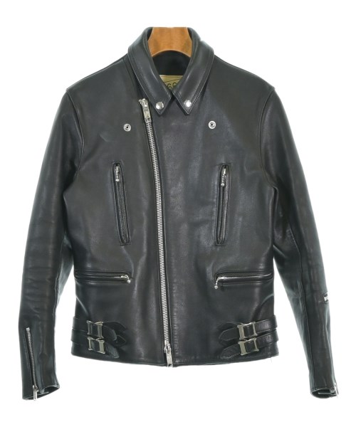 666(トリプルシックス)ライダース 黒 サイズ:34(S位)/2200671274016