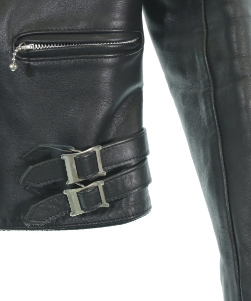 666（トリプルシックス）ライダース 黒 サイズ:34(S位) メンズ/2200671274016