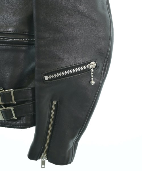 666（トリプルシックス）ライダース 黒 サイズ:34(S位) メンズ/2200671274016