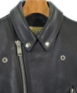 666（トリプルシックス）ライダース 黒 サイズ:34(S位) メンズ/2200671274016