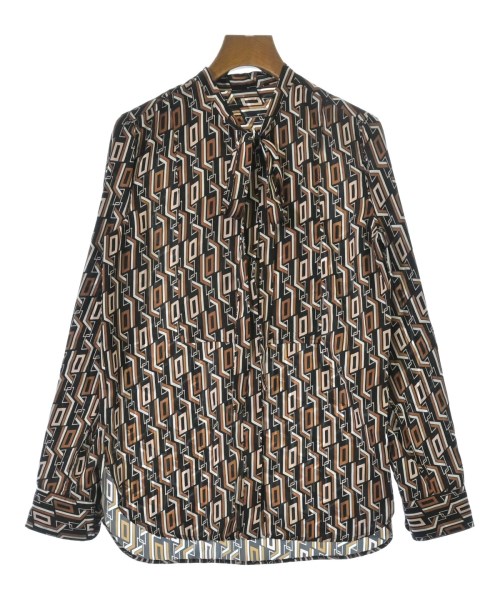 UMA ESTNATION(ユマエストネーション)カジュアルシャツ 茶 サイズ:F/2200663623051