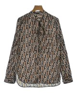 UMA ESTNATION（ユマエストネーション）カジュアルシャツ 茶 サイズ:F レディース/2200663623051