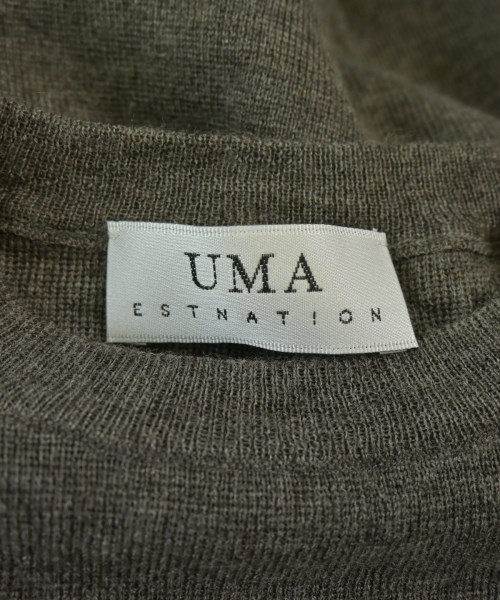 UMA ESTNATION（ユマエストネーション）ワンピース 茶 サイズ:40(M位) レディース/2200689392023