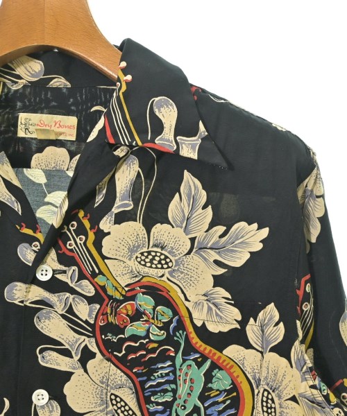 Dry Bones（ドライボーンズ）カジュアルシャツ 黒 サイズ:36(S位) メンズ/2200630988091