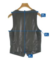 Le verseau（ル　ヴェルソー）ベスト 黒 サイズ:40(M位) レディース/2200611656049