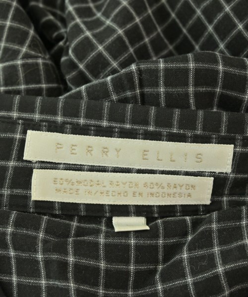 PERRY ELLIS（ペリー　エリス）カジュアルシャツ 黒 サイズ:L メンズ/2200685851043