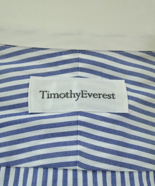 TIMOTHY EVEREST（ティモシーエベレスト）カジュアルシャツ 白 サイズ:L メンズ/2200643777057