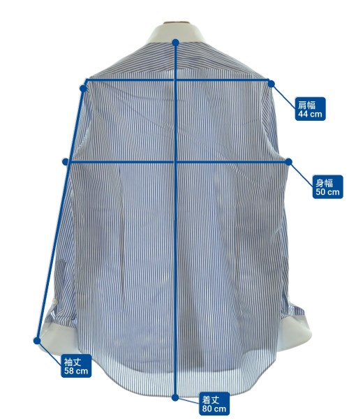 TIMOTHY EVEREST（ティモシーエベレスト）カジュアルシャツ 白 サイズ:L メンズ/2200643777057