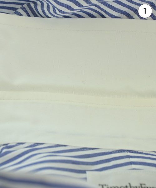 TIMOTHY EVEREST（ティモシーエベレスト）カジュアルシャツ 白 サイズ:L メンズ/2200643777057