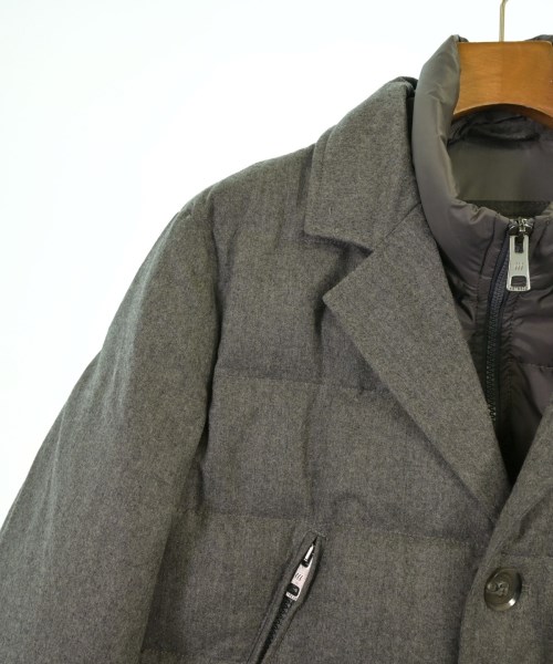 HETREGO（エトレゴ）ダウンジャケット/ダウンベスト グレー サイズ:48(L位) メンズ/2200641758010