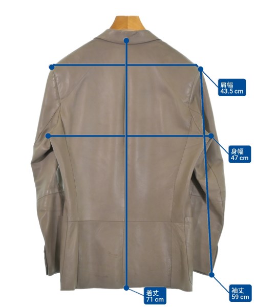 QUAI DE VALMY（ケドゥヴァルミ）カジュアルジャケット 茶 サイズ:44(S位) メンズ/2200631530039