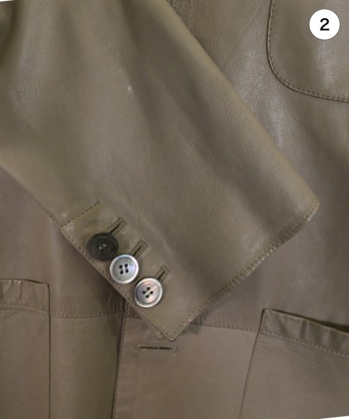 QUAI DE VALMY（ケドゥヴァルミ）カジュアルジャケット 茶 サイズ:44(S位) メンズ/2200631530039