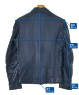 QUAI DE VALMY（ケドゥヴァルミ）ライダース 青 サイズ:44(S位) メンズ/2200614699036