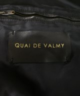 QUAI DE VALMY（ケドゥヴァルミ）ライダース 黒 サイズ:48(L位) メンズ/2200661744048