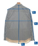 10 corso como（ディエチコルソコモ）カジュアルシャツ 黒 サイズ:48(L位) メンズ/2200615701059