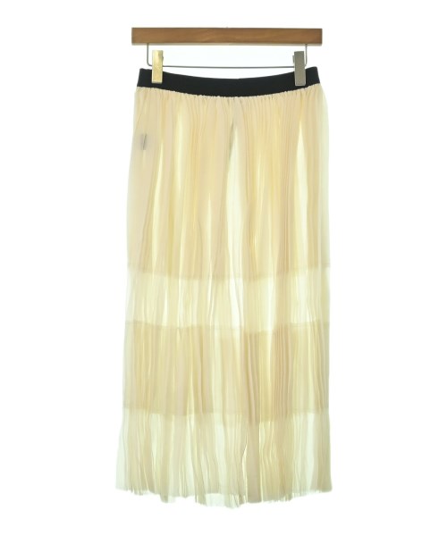 SARA LANZI（サラランツィ）ロング・マキシ丈スカート 白 サイズ:M レディース/2200674446083