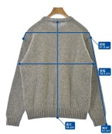 MACALASTAIR（マカラスター）ニット・セーター 茶 サイズ:40(XXS位) メンズ/2200634641084