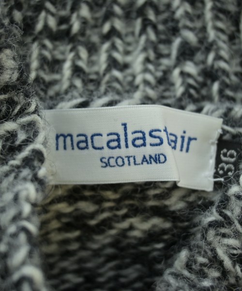 MACALASTAIR（マカラスター）ニット・セーター 黒 サイズ:36(S位) メンズ/2200618939015