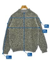 MACALASTAIR（マカラスター）ニット・セーター 黒 サイズ:36(S位) メンズ/2200618939015