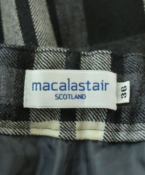 MACALASTAIR（マカラスター）ロング・マキシ丈スカート グレー サイズ:36(XS位) レディース/2200677591025