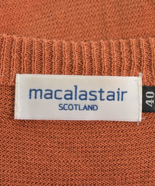 MACALASTAIR（マカラスター）ニット・セーター オレンジ サイズ:40(M位) メンズ/2200655939092