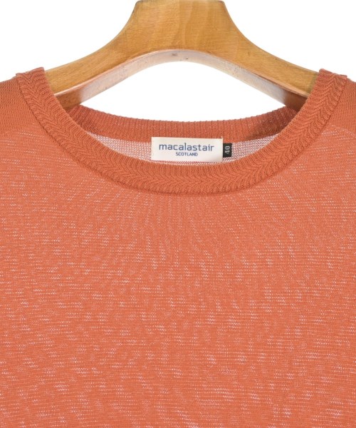 MACALASTAIR（マカラスター）ニット・セーター オレンジ サイズ:40(M位) メンズ/2200655939092
