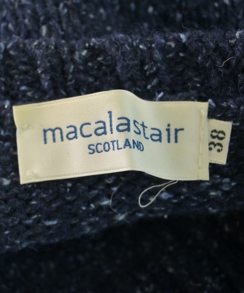 MACALASTAIR（マカラスター）ニット・セーター 紺 サイズ:38(S位) メンズ/2200726837043