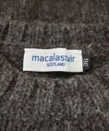 MACALASTAIR（マカラスター）ニット・セーター 茶 サイズ:36(S位) メンズ/2200691225036