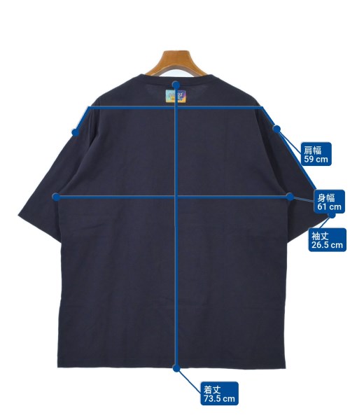 ADDICT（アディクト）Tシャツ・カットソー 紺 サイズ:XL メンズ/2200606798112